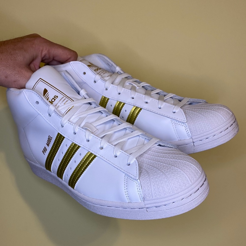 Adidas Gold Shell Toe HI
